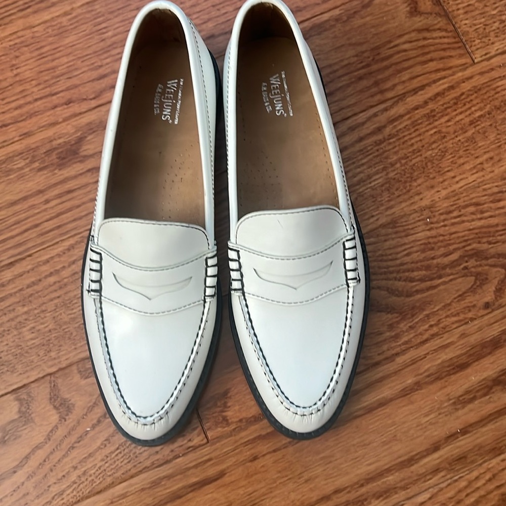 White Weejuns